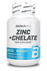 BioTech USA - Zinc + Chelate - 60 tablets - Nutri.se